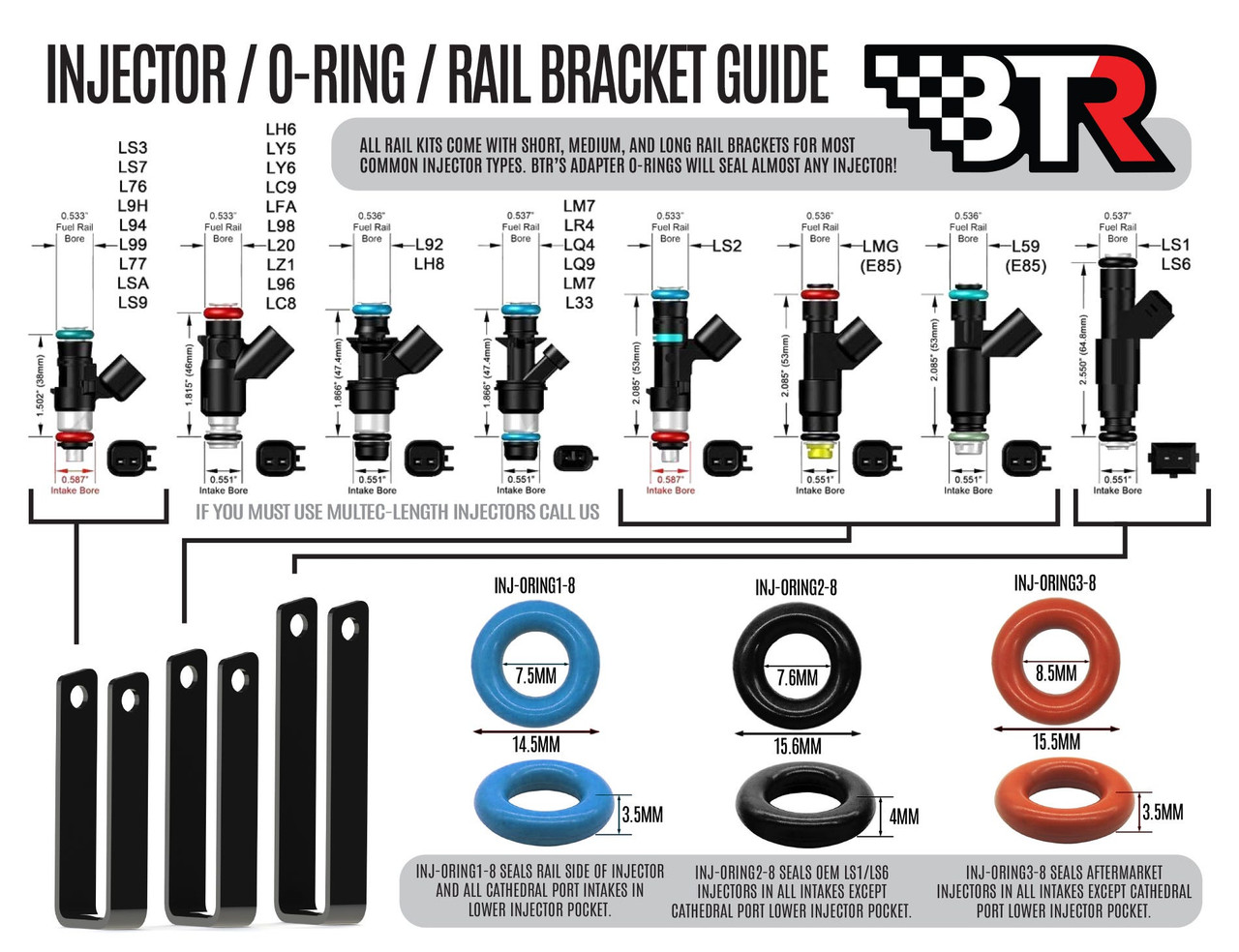 BTR Trinity Intake Manifold w. Version 2 Runners - Natural - LS7 (TRA-7-P105-V2)