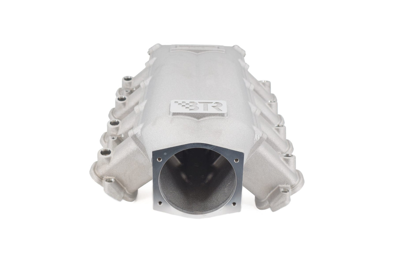 BTR Trinity Intake Manifold w. Version 2 Runners - Natural - LS7 (TRA-7-P105-V2)