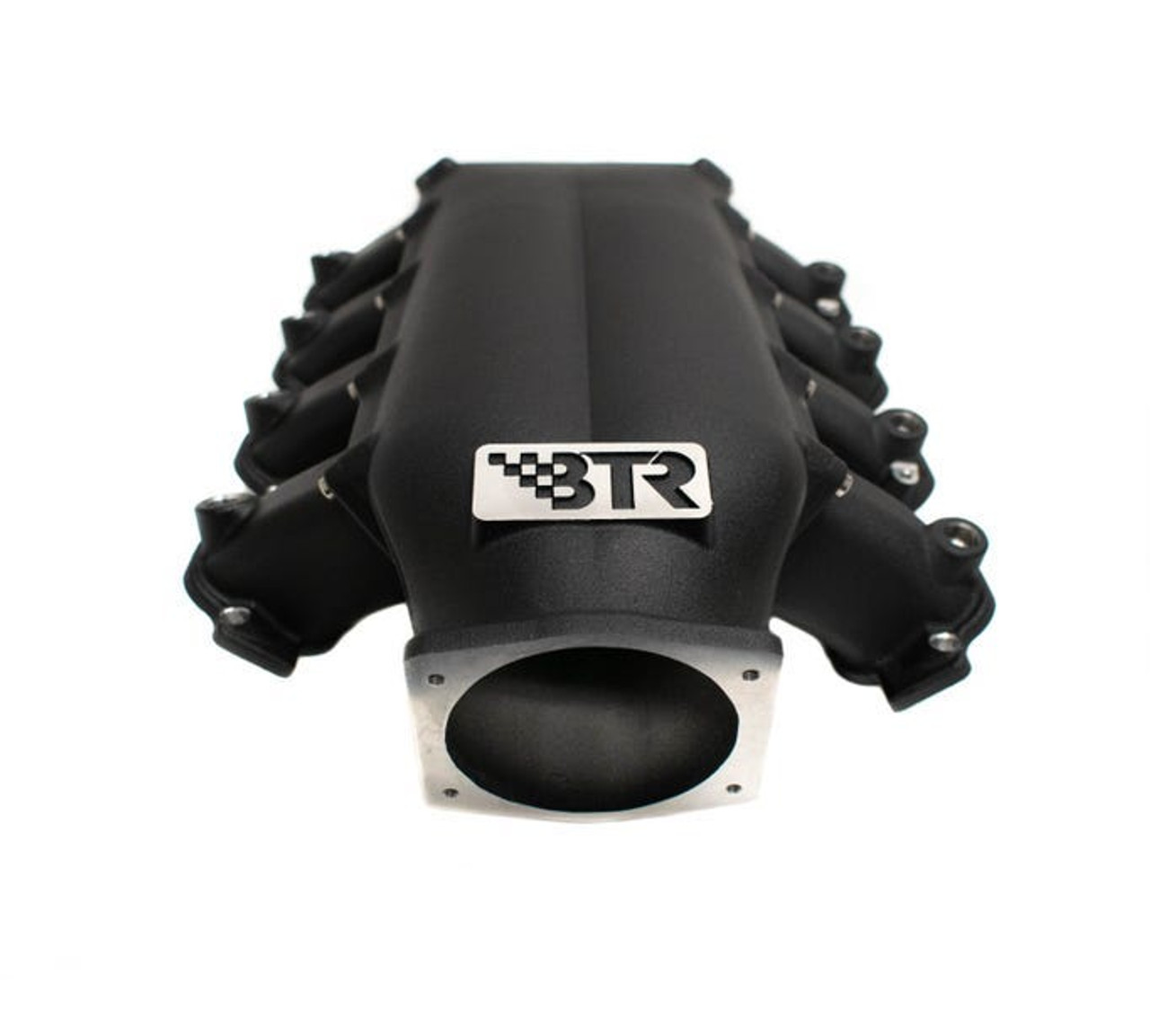 BTR Trinity Intake Manifold w Inejctor Holes CNC Runners Black LT4 (TRALT4BLKCNC)
