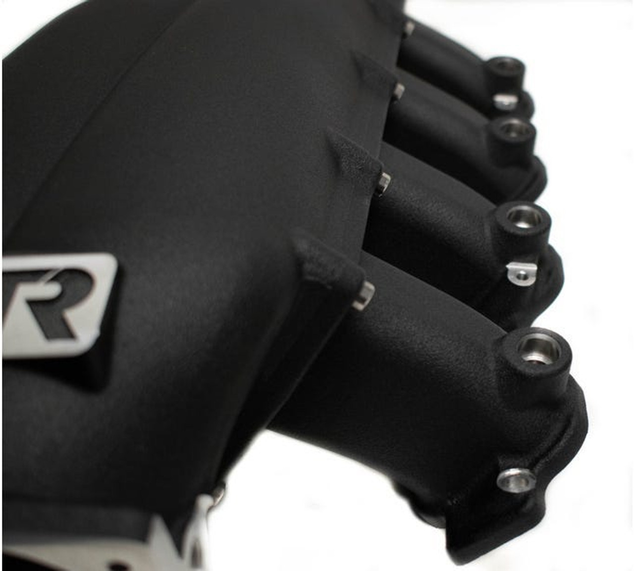 BTR Trinity Intake Manifold w Inejctor Holes CNC Runners - Black - LT4