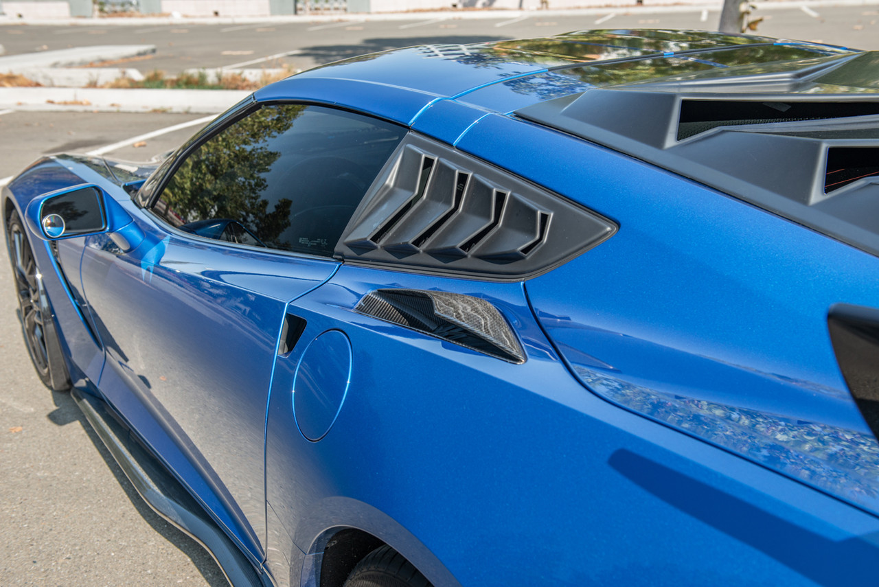 EOS Side Quarter Window Louver Kit - C7 Corvette (LOUVER-331-ABS)