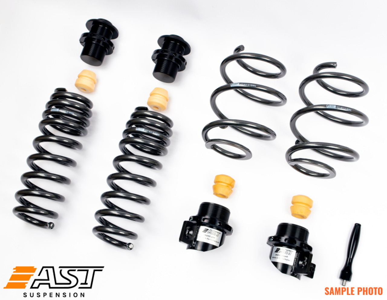 AST 2018+ Porsche 911 992 C2 / C4 / C4S / GTS / 2WD / 4WD Adjustable Lowering Springs - ASTALS-21-008