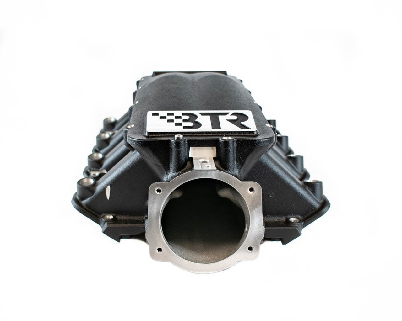 BTR Equalizer 3 Intake Manifold Black - Square Port - LS3/LS9/LSA