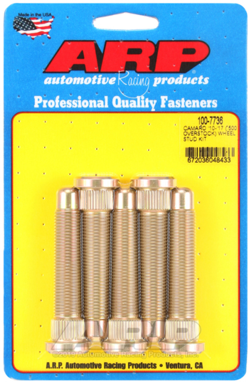 ARP Wheel Studs .5" Longer - Pack of 5 - Camaro / CTS-V
