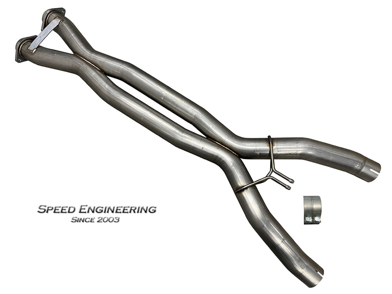 Speed Engineering X-Pipe Kit for OEM Manifolds - C7 Corvette