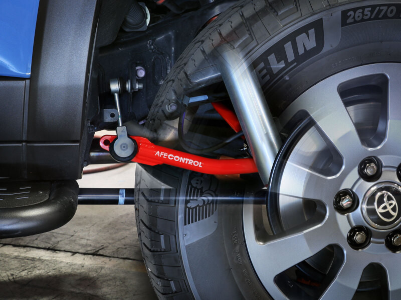 aFe CONTROL 24-26 Toyota Land Cruiser (J250) L4-2.4L (t) Rear Sway Bar - 440-72T007RR Photo - Mounted