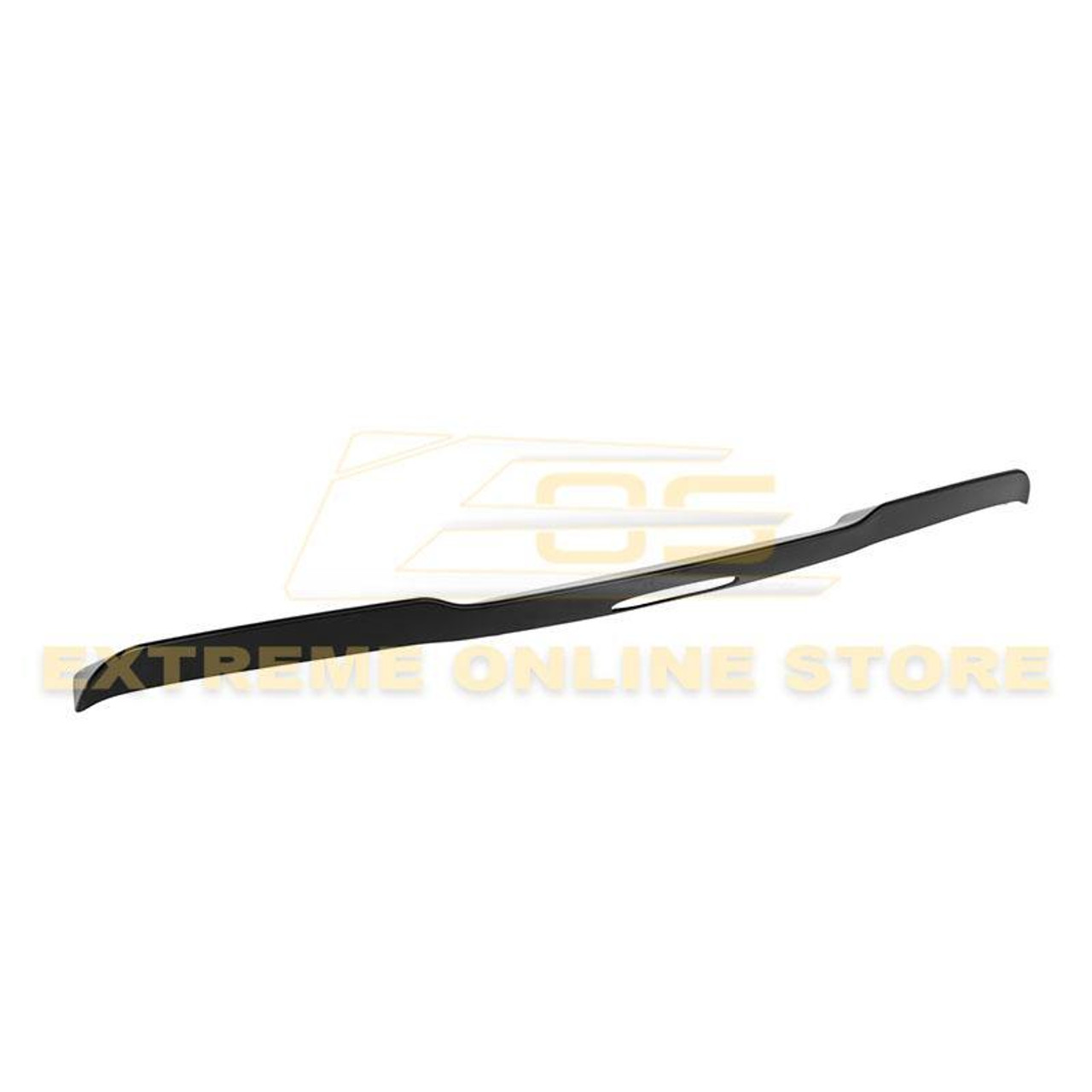 EOS Extended Rear Spoiler Matte Black - C6 Corvette Base / GS / Z06 / ZR1