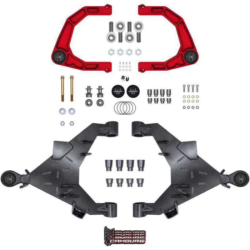 Camburg 22-25 Toyota Tundra 2wd/4wd Trail Series L/T Kit (BILLET UCA) (RED) - CAM-310217-K-RED Photo - Primary