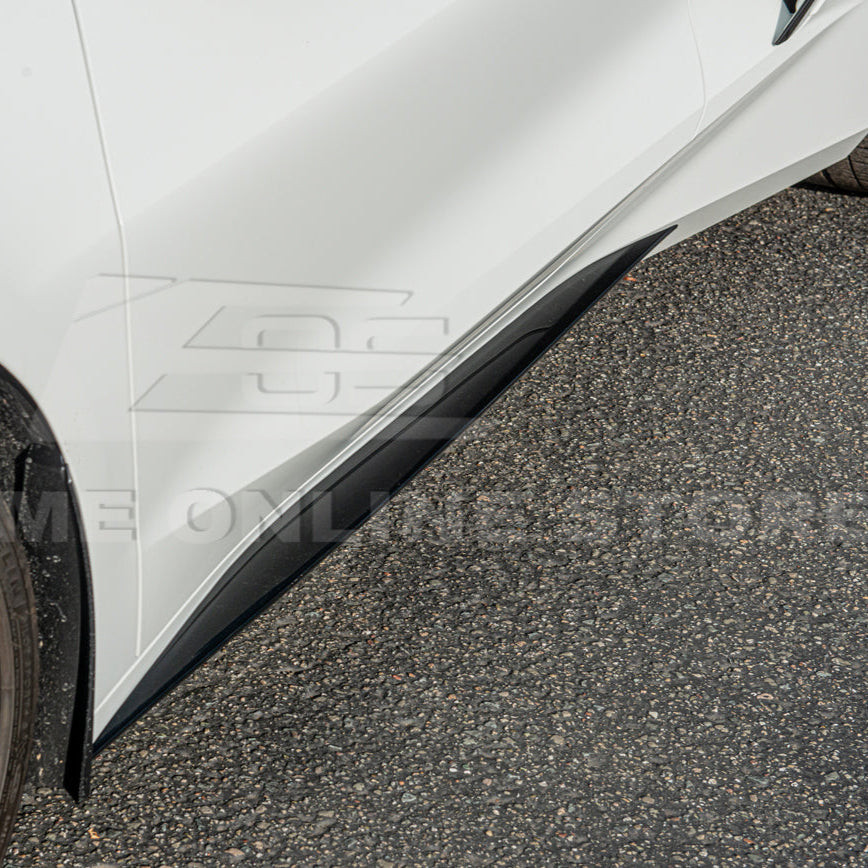EOS Z51 Style Side Skirts - Gloss Black - C8 Corvette (SS-275-V2-ABS)