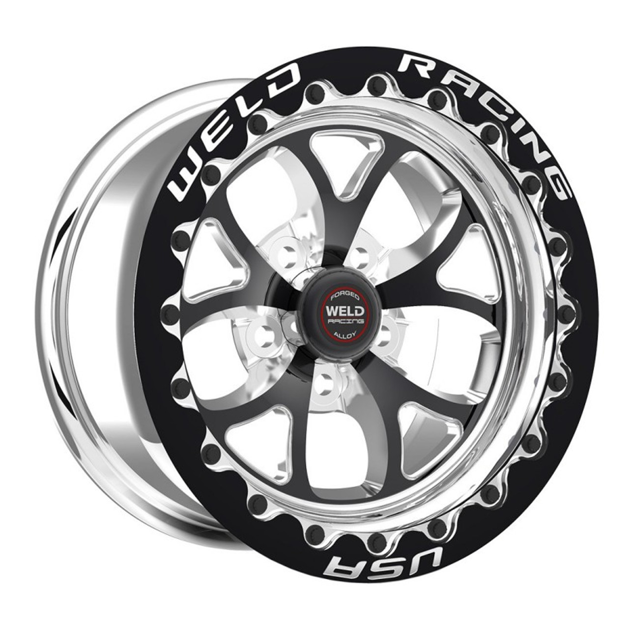 Weld Wheels S76 Beadlock 15x10 Rear Wheel - 05-13 C6 Corvette GS / Z06 - 14-19 C7 Corvette GS / Z06