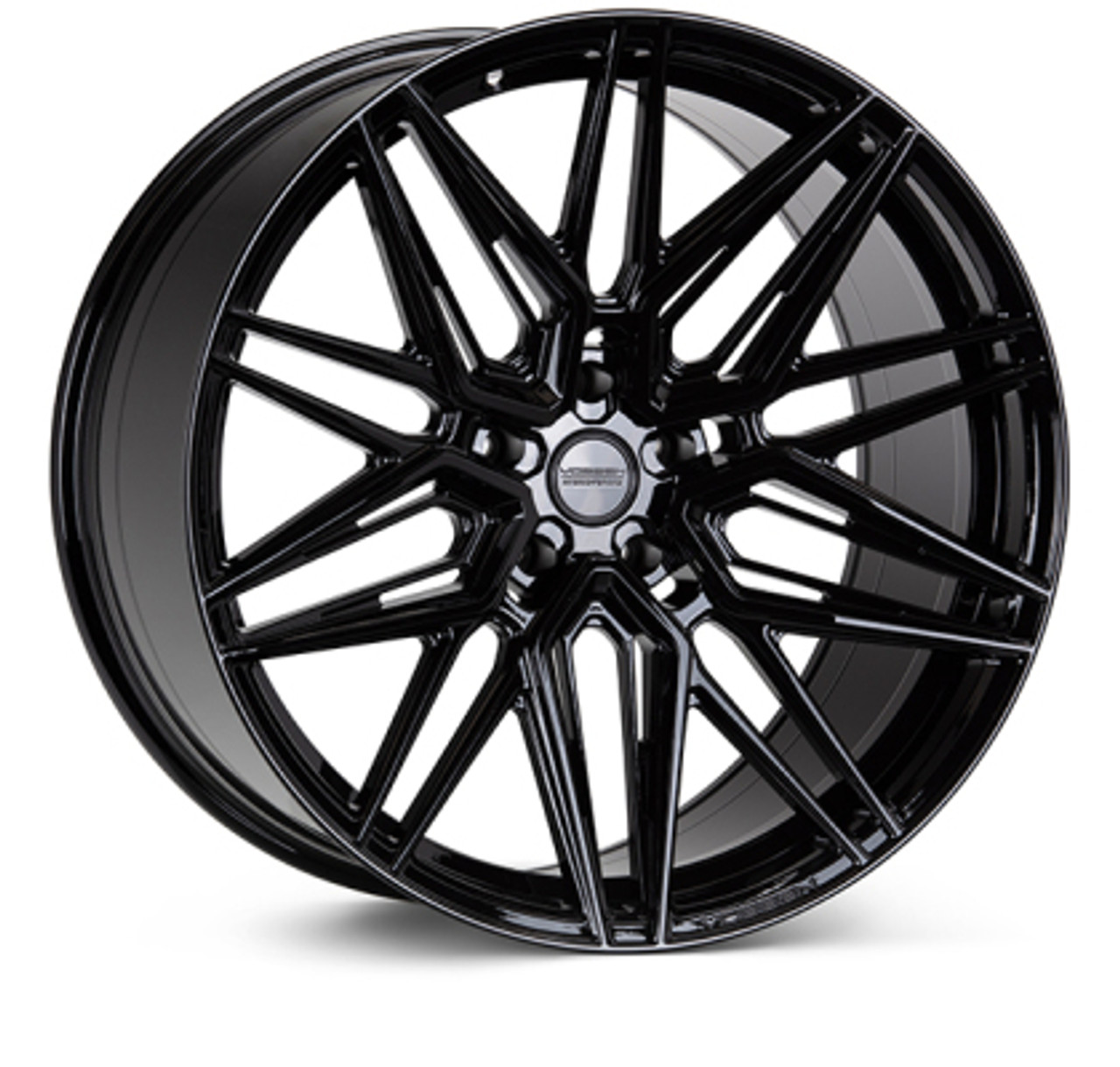 Vossen HF-7 20x9 / 21x12 Gloss Black - C8 Covette