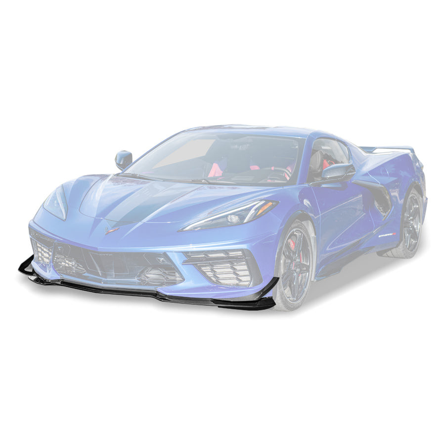 EOS Z07 Style Front Splitter & Carnards - Carbon Flash Metallic