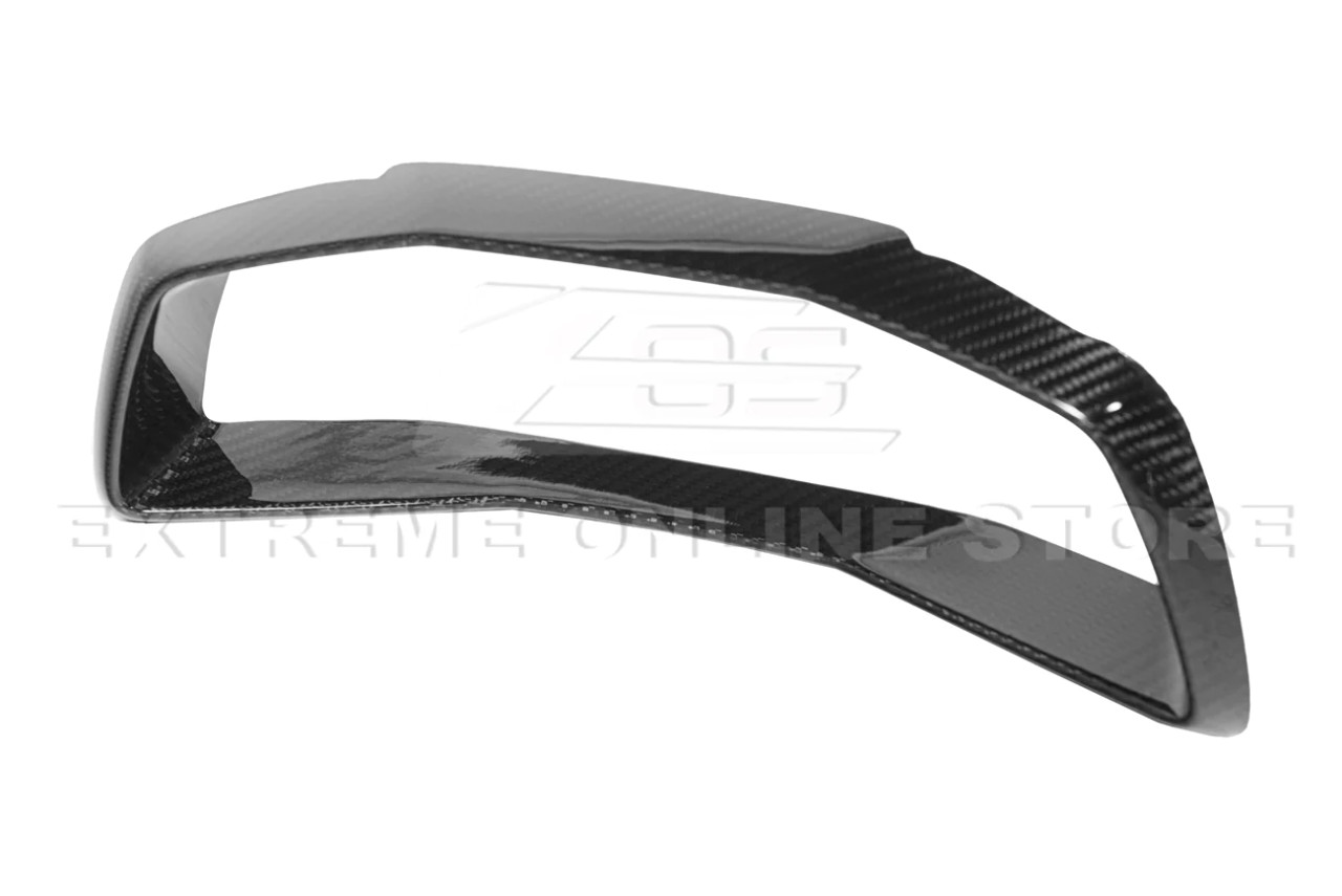 EOS Gauge Cluster Cover - Carbon Fiber - C8 Corvette (VENT-555-BKCF)