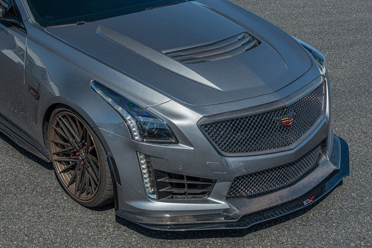 EOS Front Bumper Grill Surround - Carbon Fiber - 2016+ CTS-V