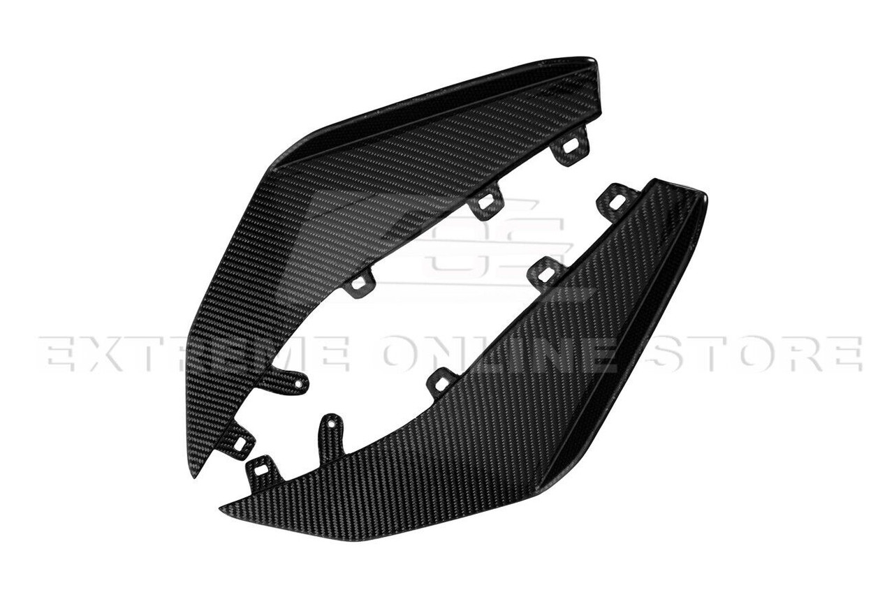 EOS Front Splitter & Carnards Z07 Package - Carbon Fiber - C8