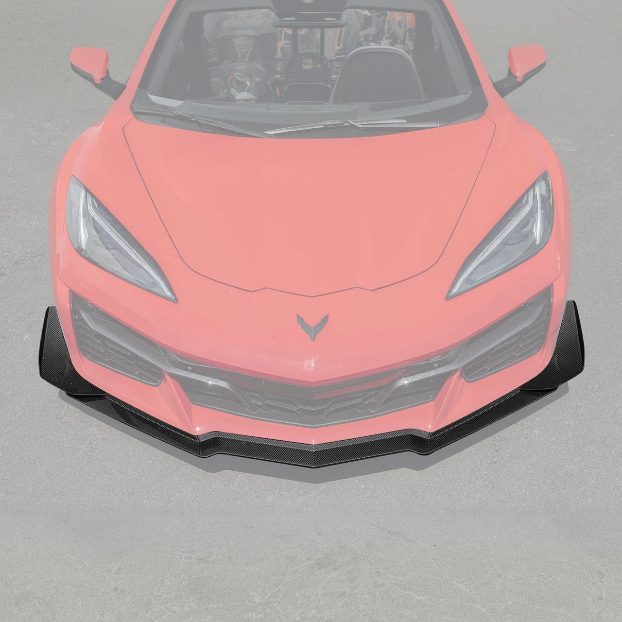 EOS Front Splitter & Carnards Z07 Package - Carbon Fiber - C8