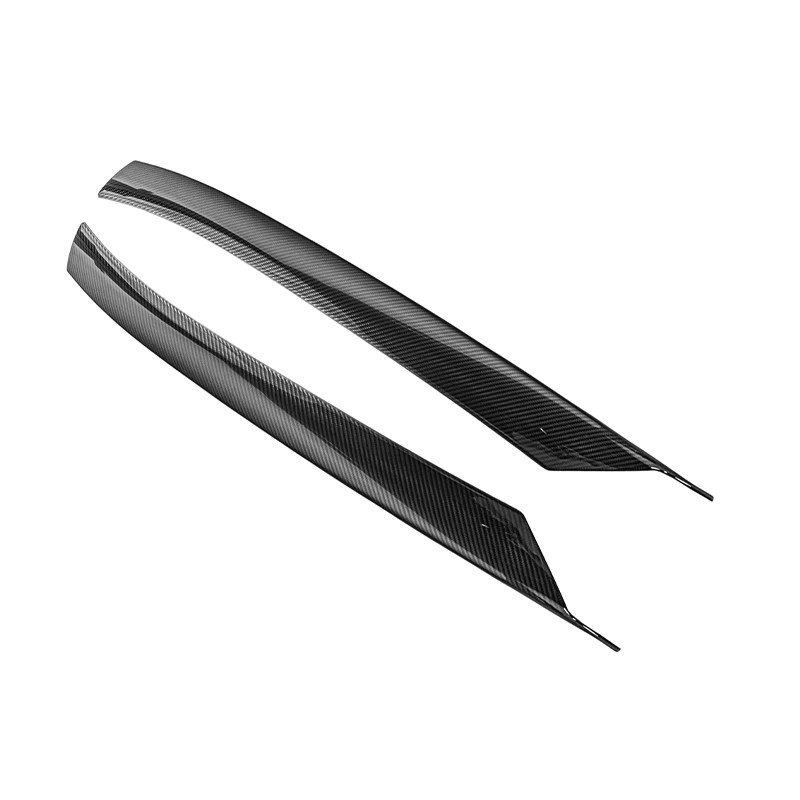 EOS A-Pillar Covers - Carbon Fiber - C8 Corvette (PILLAR-651-BKCF)