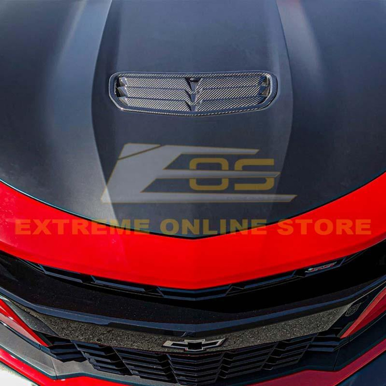 EOS Carbon Fiber Hood Vent - 2019+ Camaro LT1 / SS