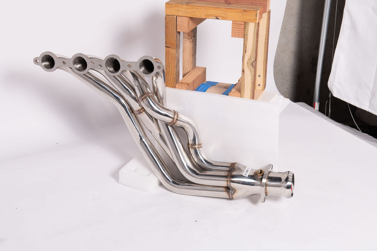 EOS Long Tube Headers w. High-Flow Catted X-Pipe - 09-15 CTS-V