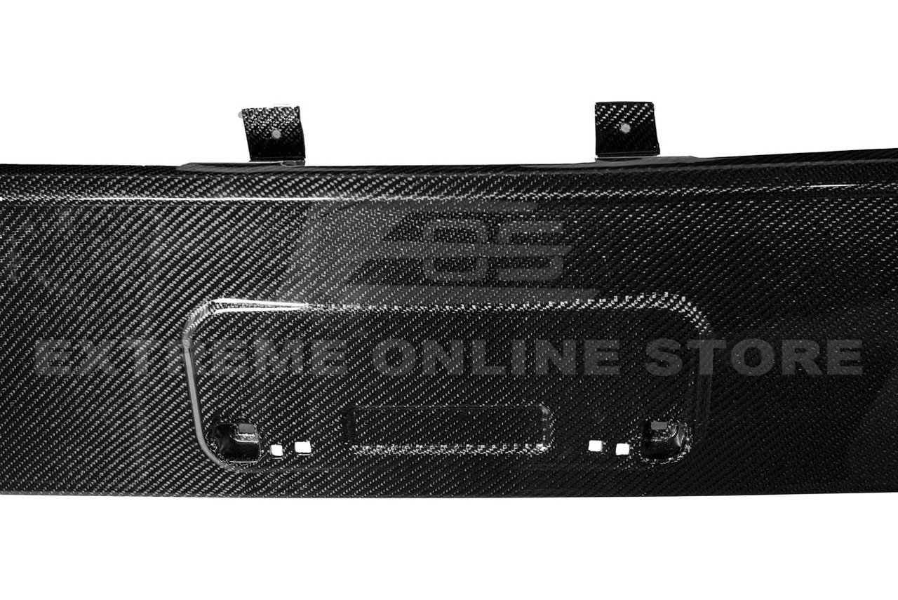 EOS Rear Bumper Diffuser w. Fins - Carbon Fiber - C7 Corvette