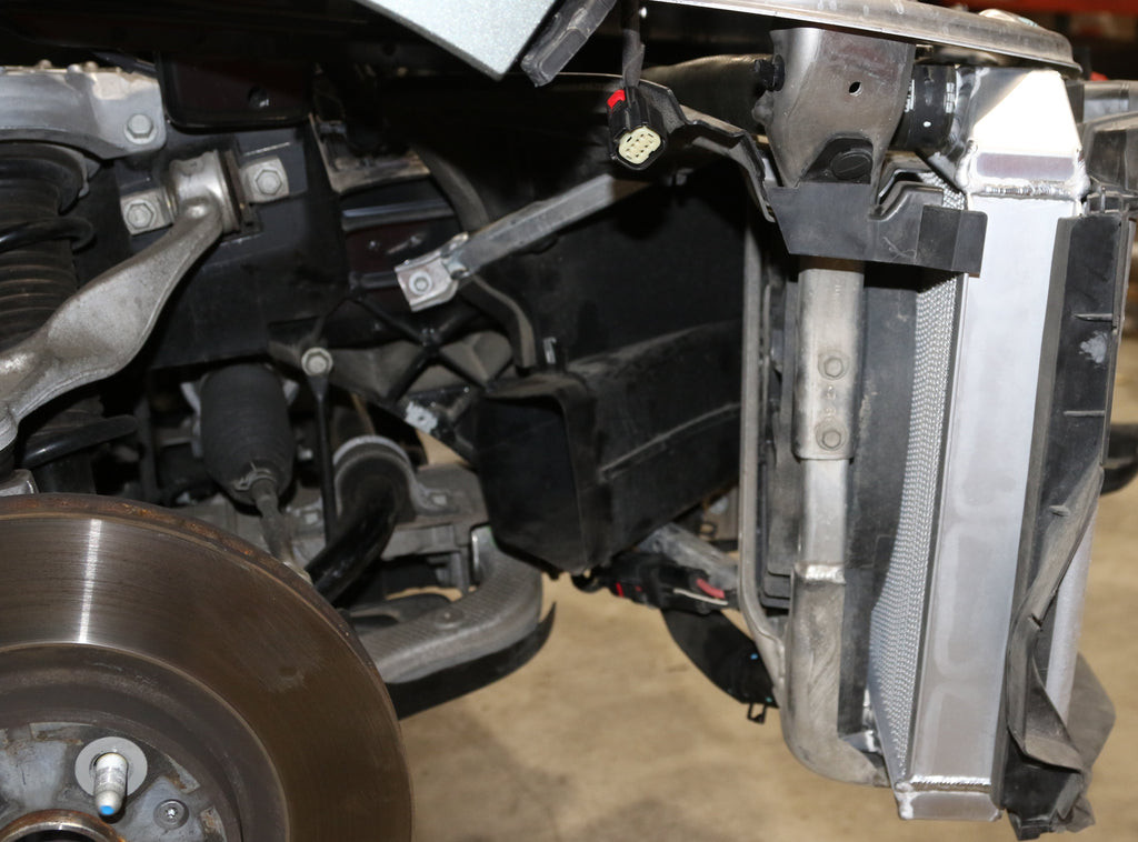 DeWitts Aluminum Left Front Radiator - C8 Corvette (32-1139120L)