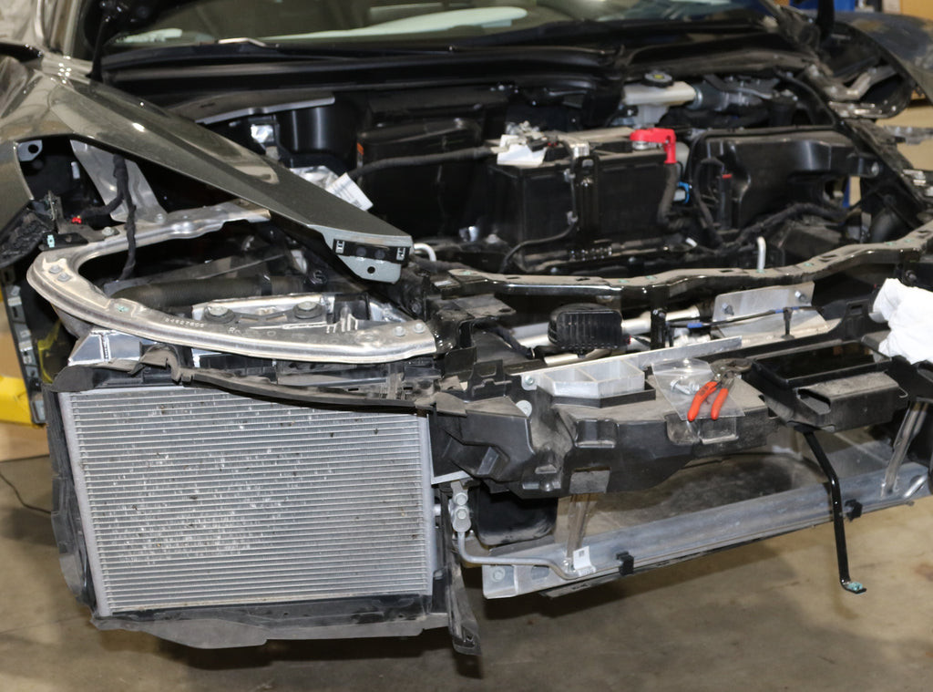 DeWitts Aluminum Left Front Radiator - C8 Corvette (32-1139120L)