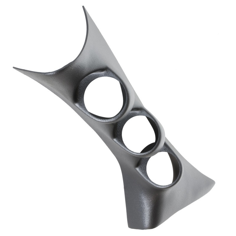 Autometer 07-11 Dodge Caliber Black Triple Pillar Pod - 12239