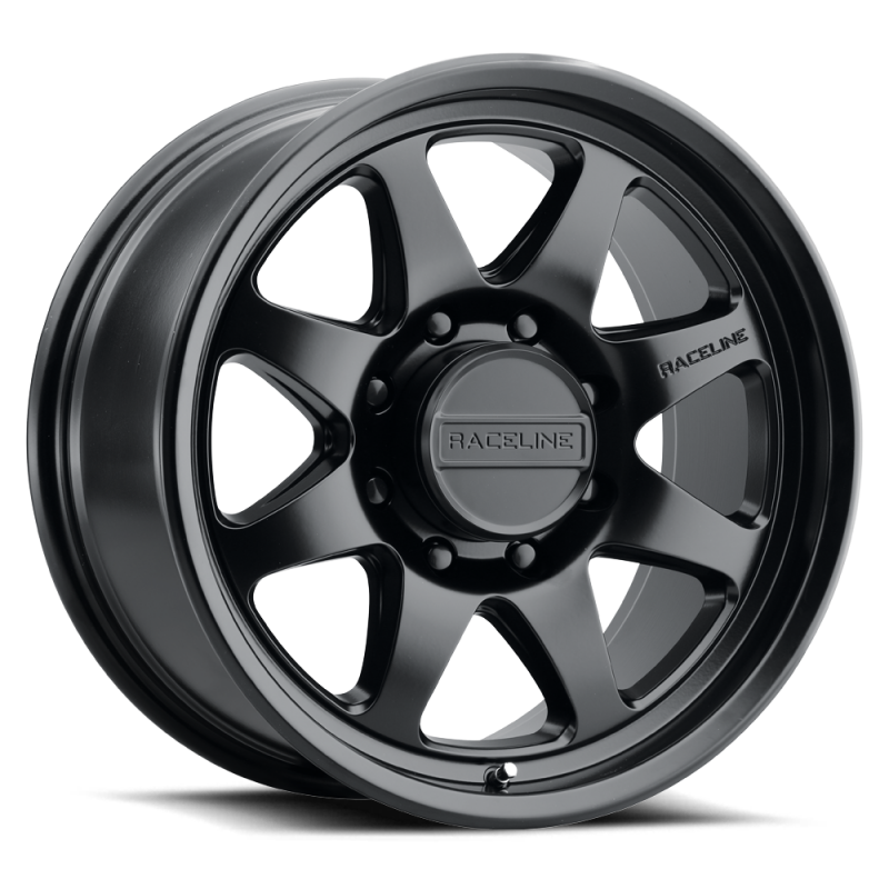 Raceline 962B Maverick 18x9in / 8x165.1 BP / 18mm Offset / 130.81mm Bore - Satin Black - 962B-89080+18 Photo - Primary