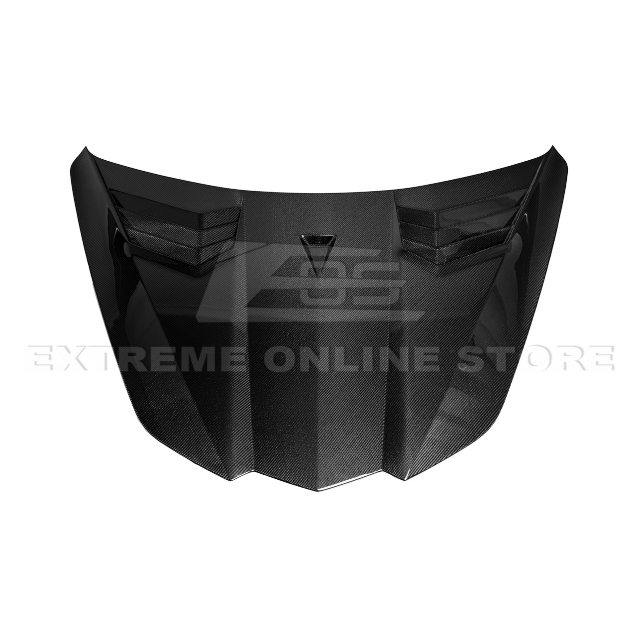 EOS GT3R Style Carbon Fiber Hood - C8 Corvette Stingray / E-Ray / Z06