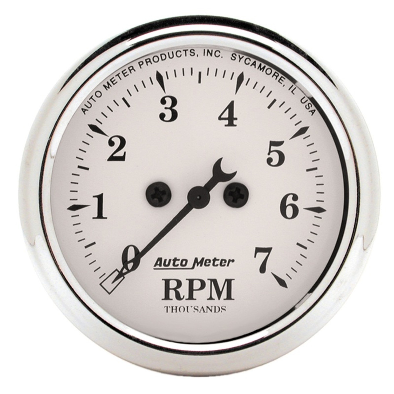 Autometer 2 1/16 inch 7000rpm Old Tyme Tachometer (52.4mm) - 1694