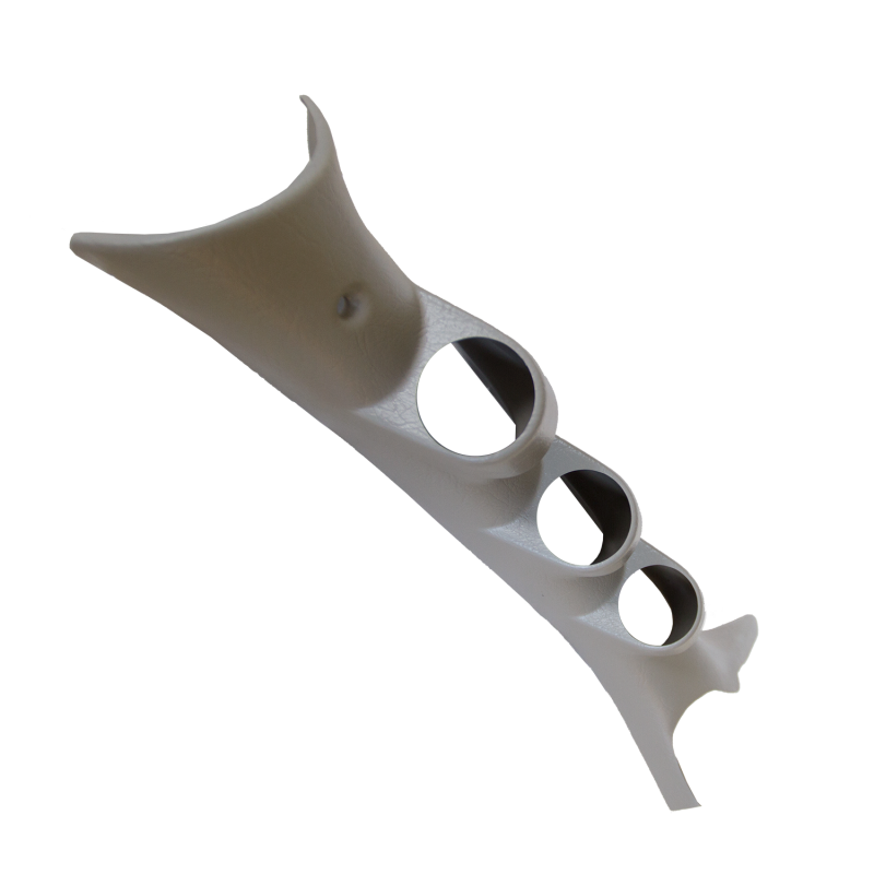 Autometer 03-08 Dodge Ram / 02 Dodge 1500 Triple 52mm Pillar Pod Taupe - 17213