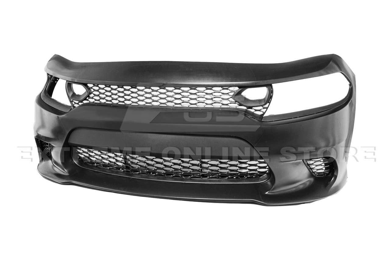 EOS Front Bumper Cover - 2015+ Dodge Charger Hellcat Style (FBP-DC