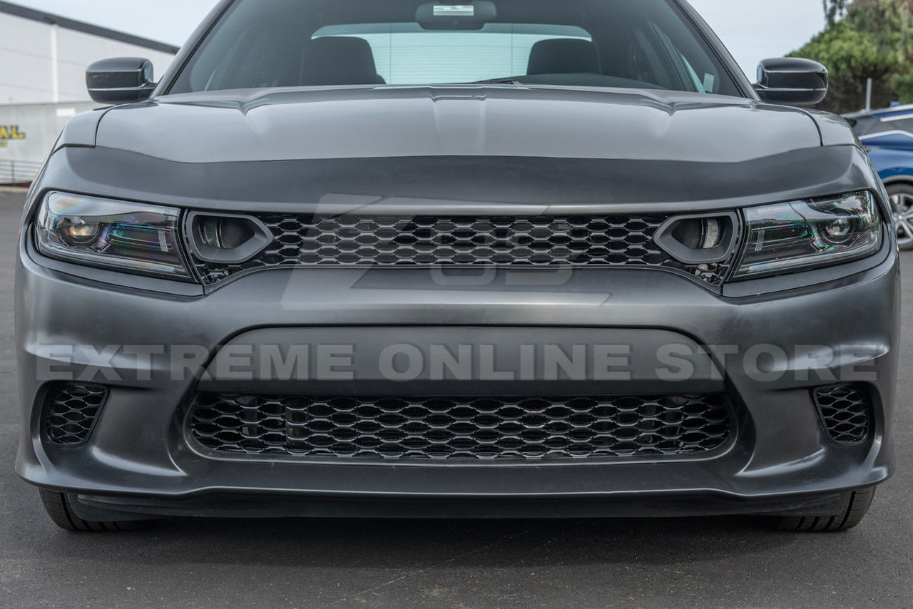 EOS Front Bumper Cover - 2015+ Dodge Charger Hellcat Style