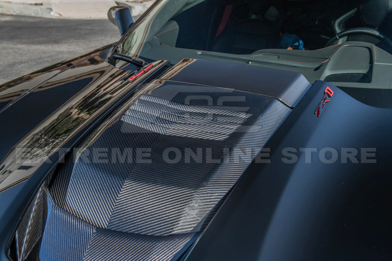 EOS Carbon Fiber Hood Cowl - C7 Corvette ZR1