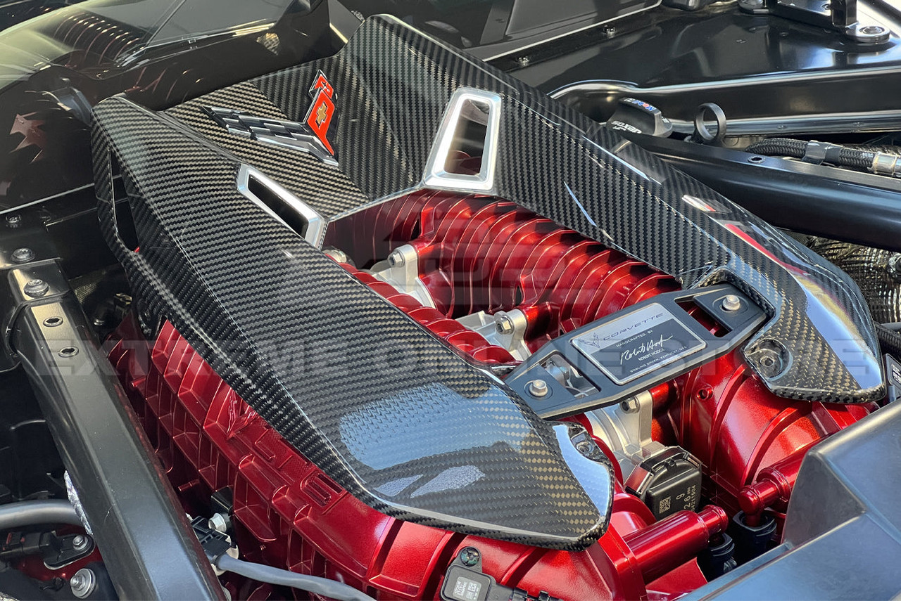 EOS Engine Cover - Carbon Fiber - C8 Corvette Z06