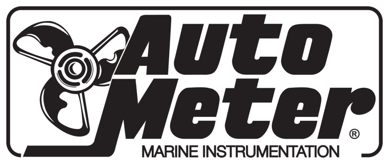 Autometer Marine White Gauge 2-1/16in Electric Water Temperature Gauge 100-250 Deg F - 200762
