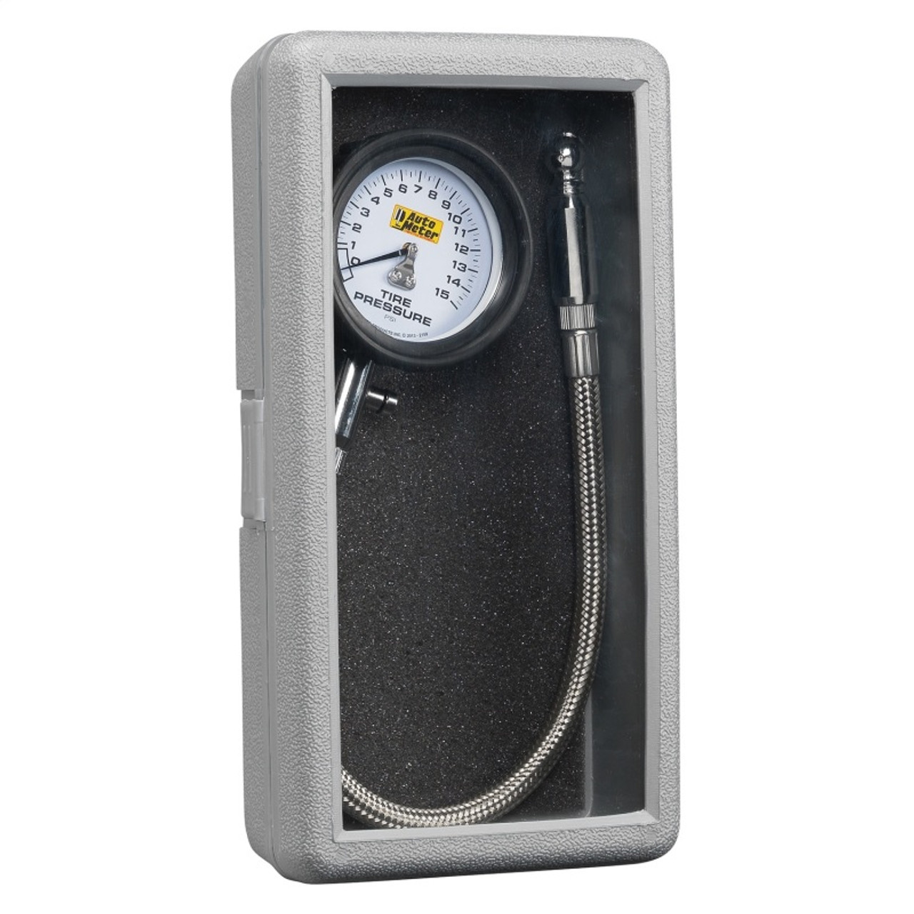 Autometer 0-15PSI Lo-Pressure Tire Pressure Gauge - 2159