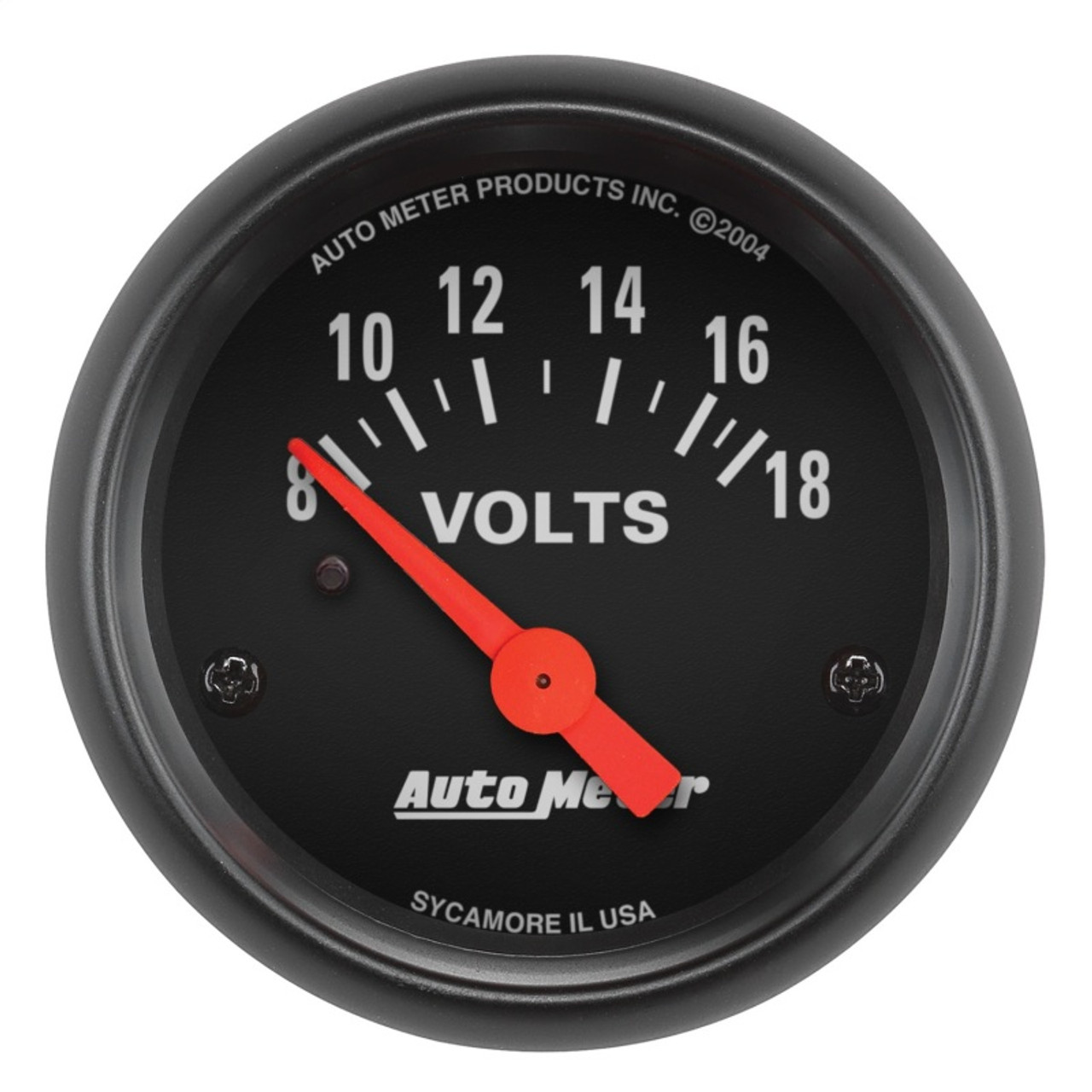 Autometer Z-Series 52mm 8-18 Volts Volmeter Gauge - 2645