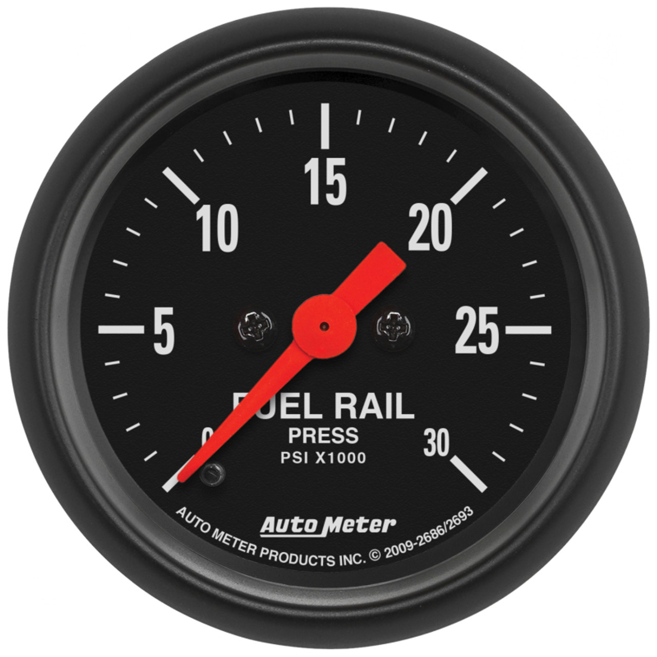 AutoMeter Gauge Rail Pressure (Ram 5.9L) 2-1/16in. 30Kpsi Digital Stepper Motor Z - 2686
