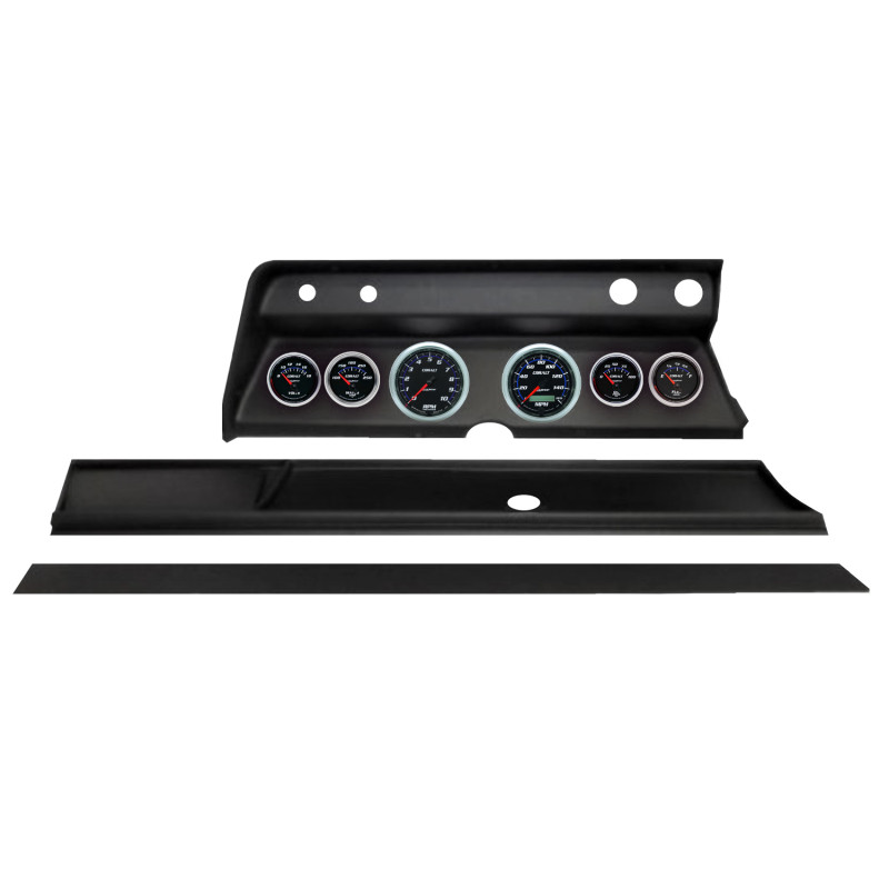 Autometer Cobalt Direct Fit Dash Kit 1966 Chevy Chevelle (2 x 3-3/8in. / 4 x 2-1/16in.) - 2931-05 Photo - Primary