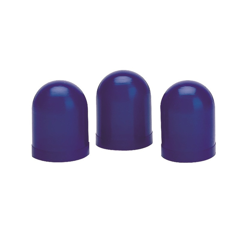 Autometer Blue Light Bulb Boots (3/Package) - 3207