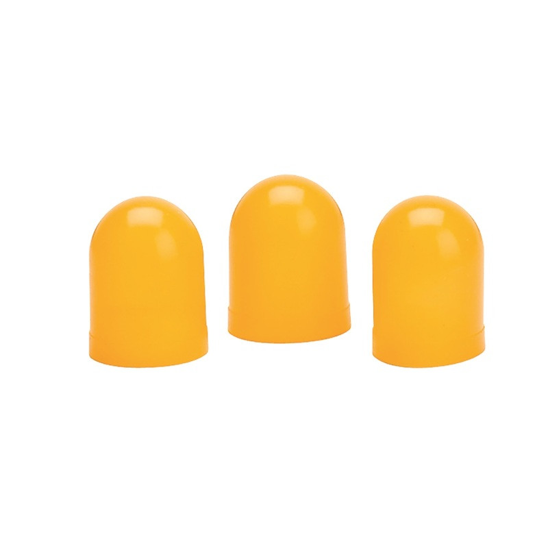 Autometer Light Bulb Boots - Yellow Quantity 3 - 3208