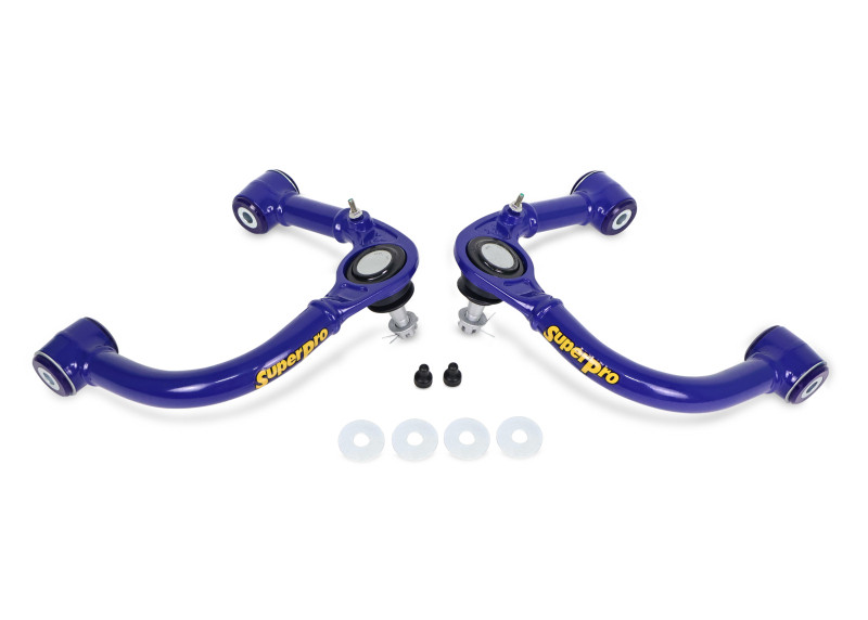Superpro 05-23 Toyota Tacoma 4WD Front Upper Fixed Offset Control Arm Set - TRC6471 Photo - out of package