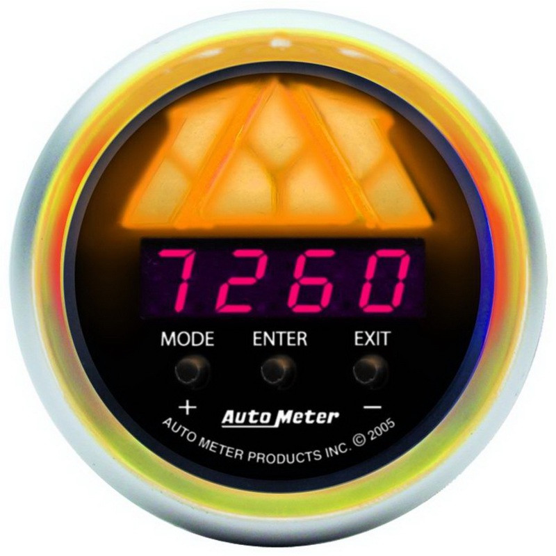 Autometer Sport-Comp 52mm 0-15k RPM Digital Pro Shift System Shift Light Level 1 - 3387