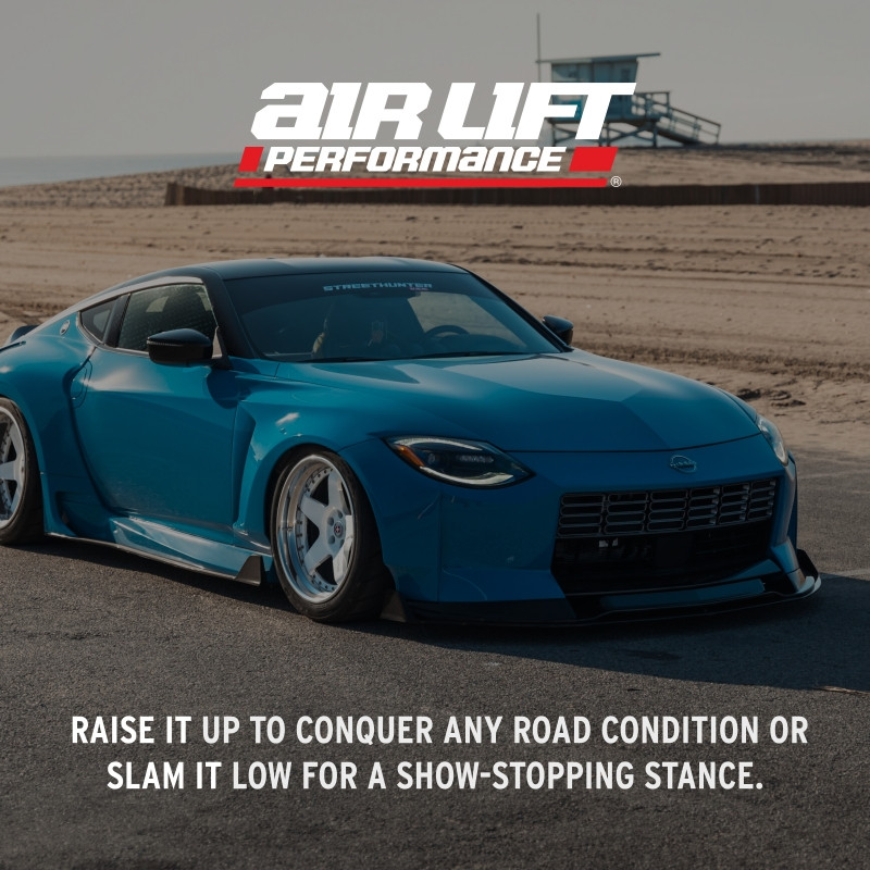 Air Lift Performance 09-13 Infiniti G37 / 09-20 Nissan 370z Front Air Suspension Kit - 76010 Features and Benefits