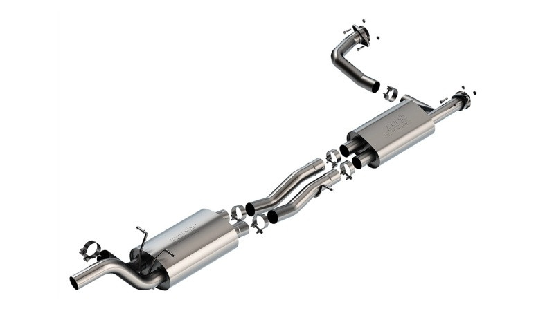 Borla 25-26 RAM 1500 RHO 3.0L V6 3in S-Type Exhaust Mid-Section - 145.1in WB - 60755 Photo - Primary