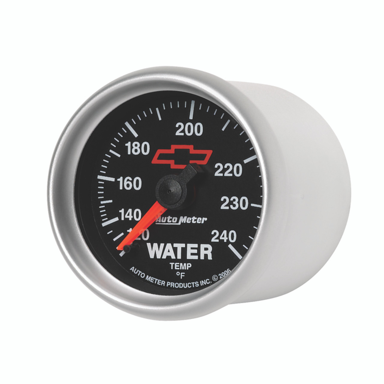 Autometer Sport-Comp II 2-1/16in 120-240 Deg Mechanical Water Temp Gauge - Bowtie Black - 3632-00406