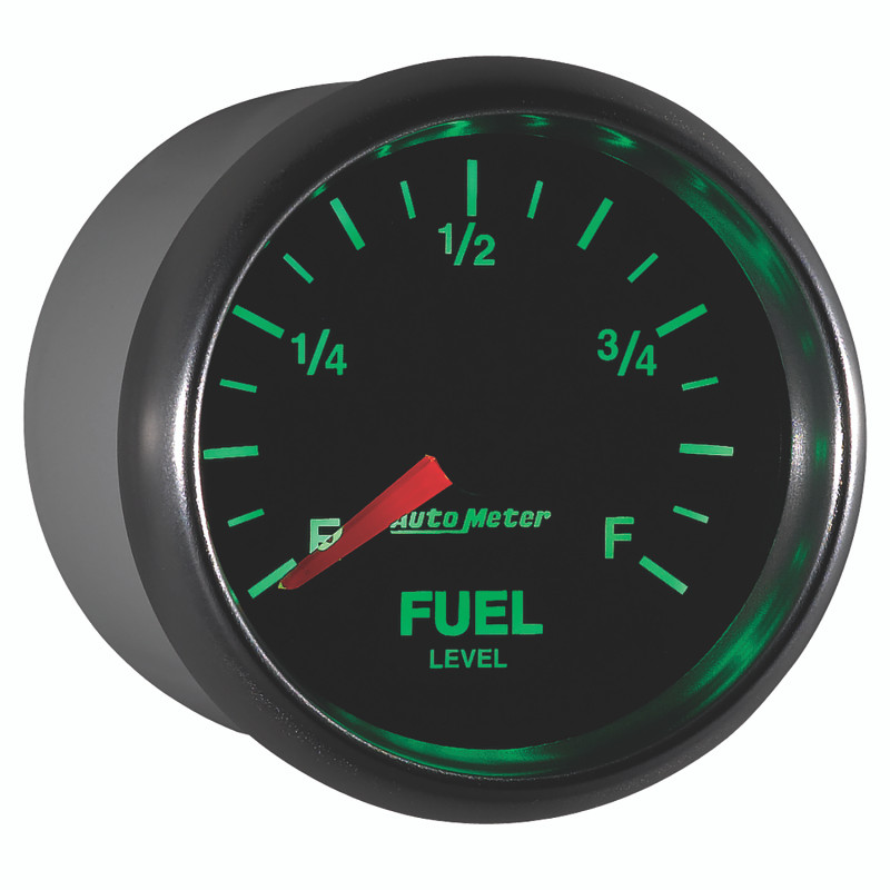 Autometer GS 2 1/16in. 0-280 Ohms Fuel Level Gauge - Stepper Motor - 3810
