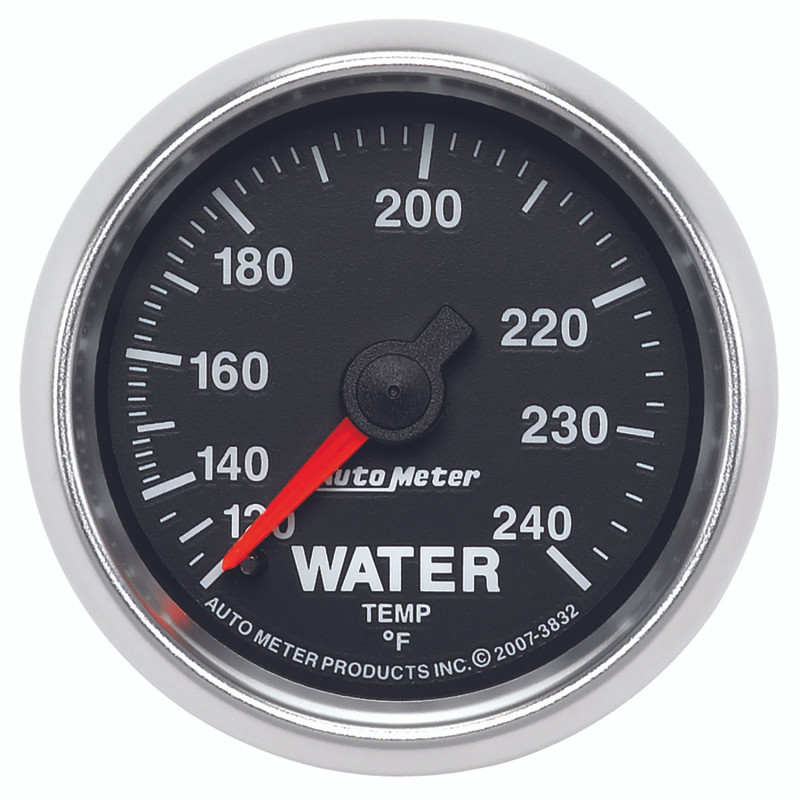 Autometer GS 52mm 120-240 Deg F Mechanical Water Temperature Gauge - 3832