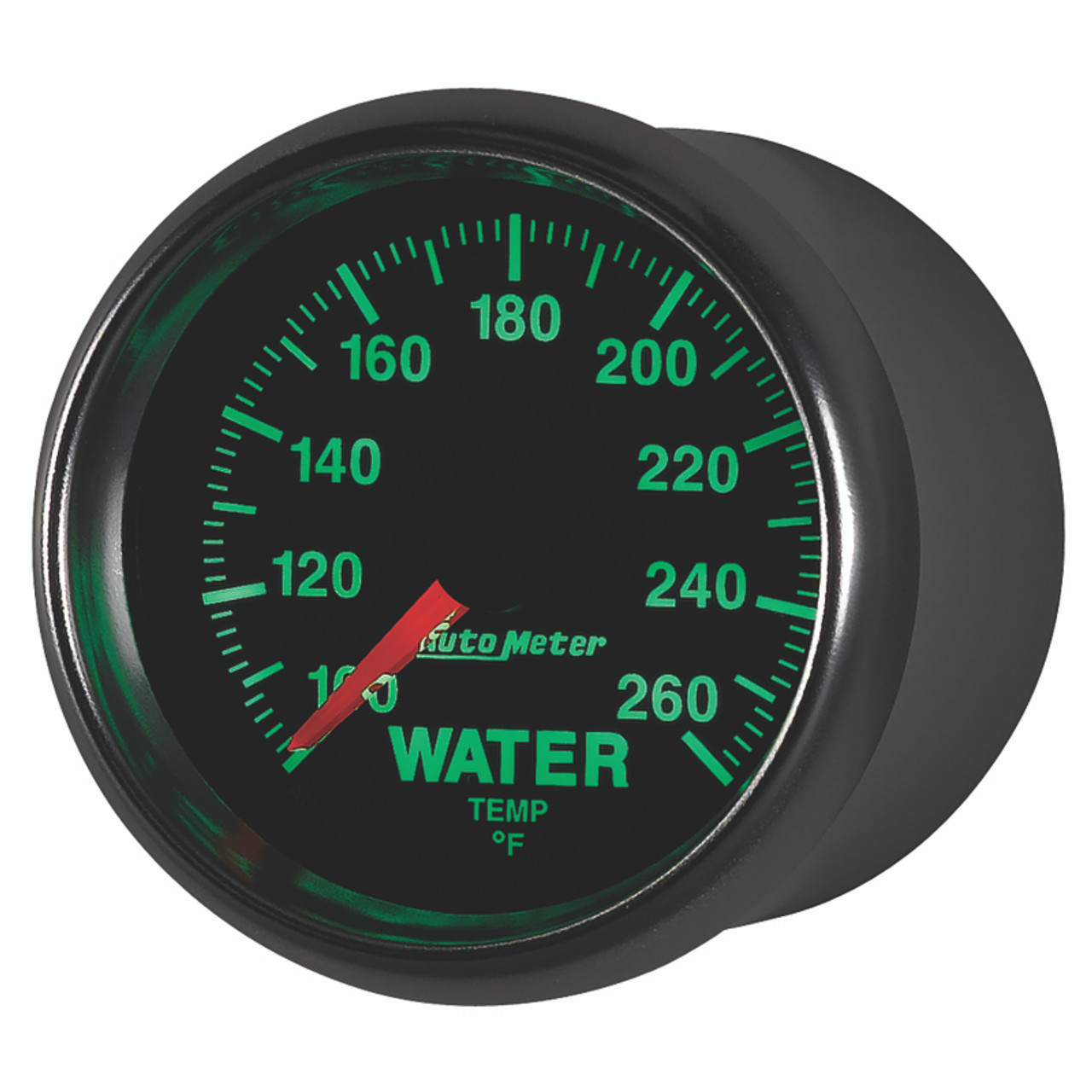 Autometer GS 100-260 degree Electronic Water Temperature Gauge - 3855